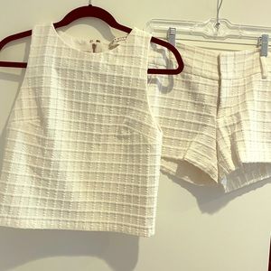 Alice and Olivia 2 piece short set